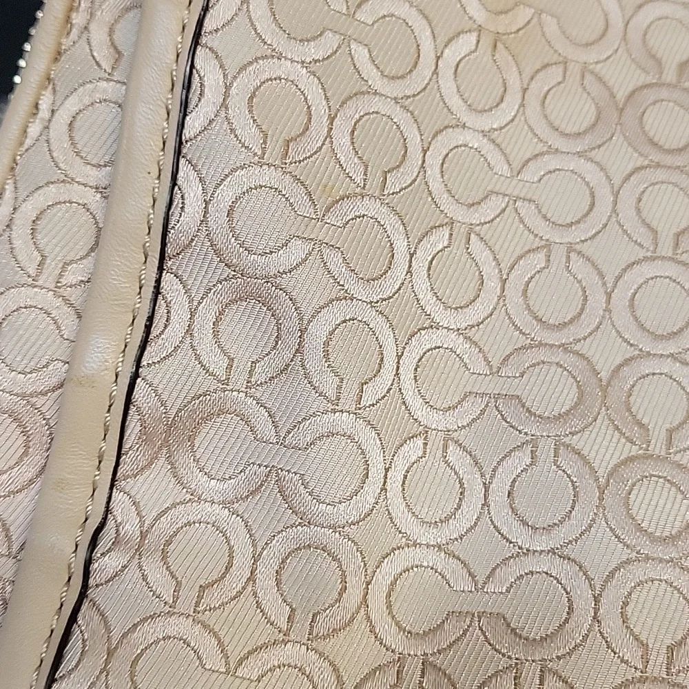 Coach Madison Georgie Op Art Convertible Satchel Preloved